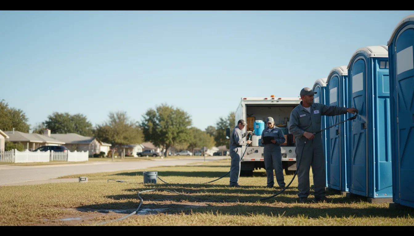Long-Term Portable Toilet Rental in Gifford, IL near me